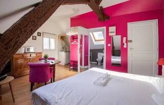 Studio 2 personnes : draps inclus à Tours -réf. 4.02